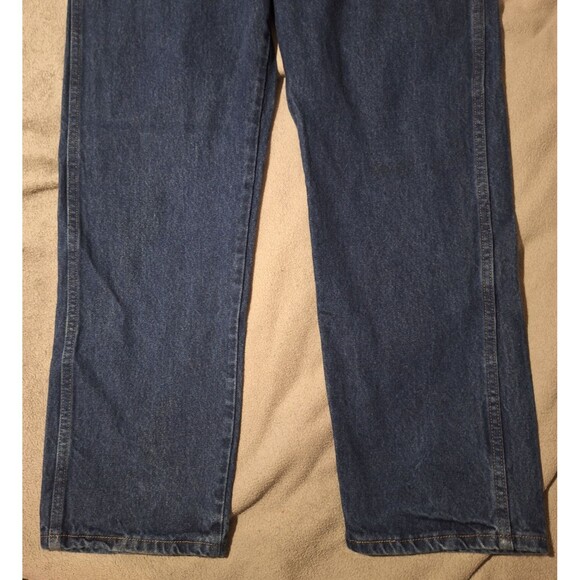 RUSTLER Jeans - Men 36x30 87619PW -  Blue Straight Leg - Picture 2 of 9